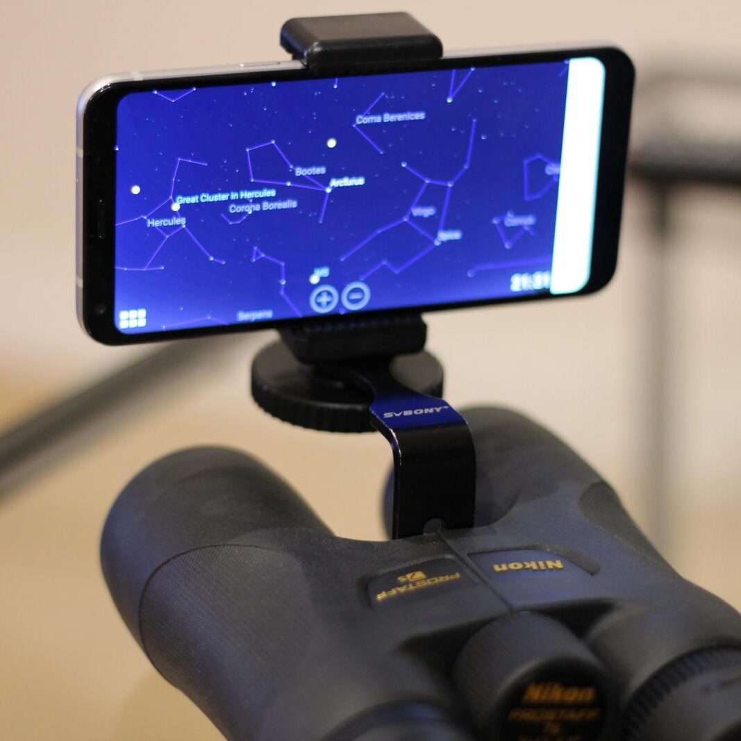 Binoculars With Smartphone Mount