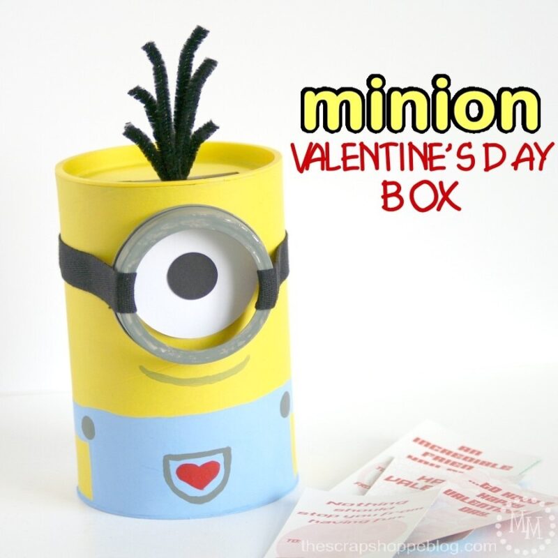 Minion Valentine’s Day Box
