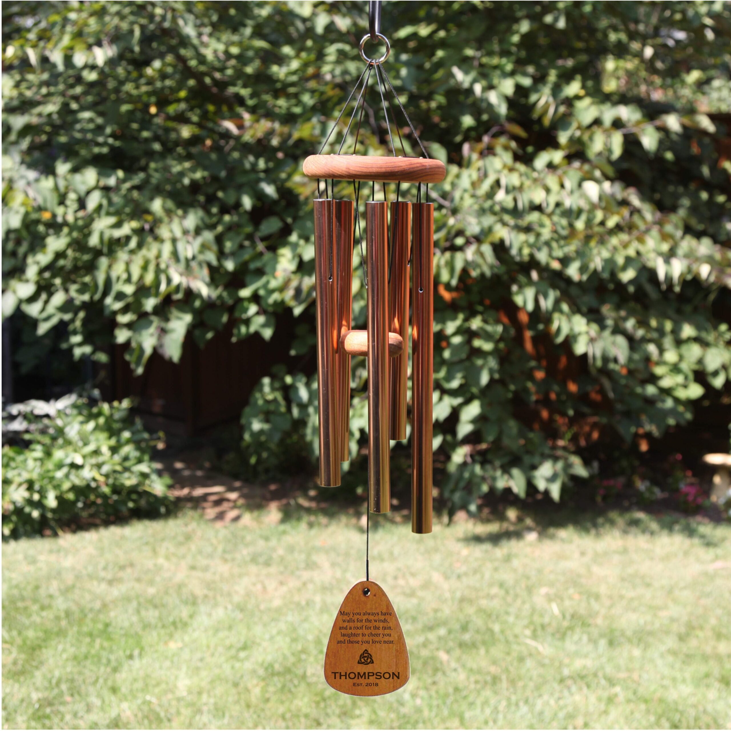  Personalized Retired Dad Wind Chimes