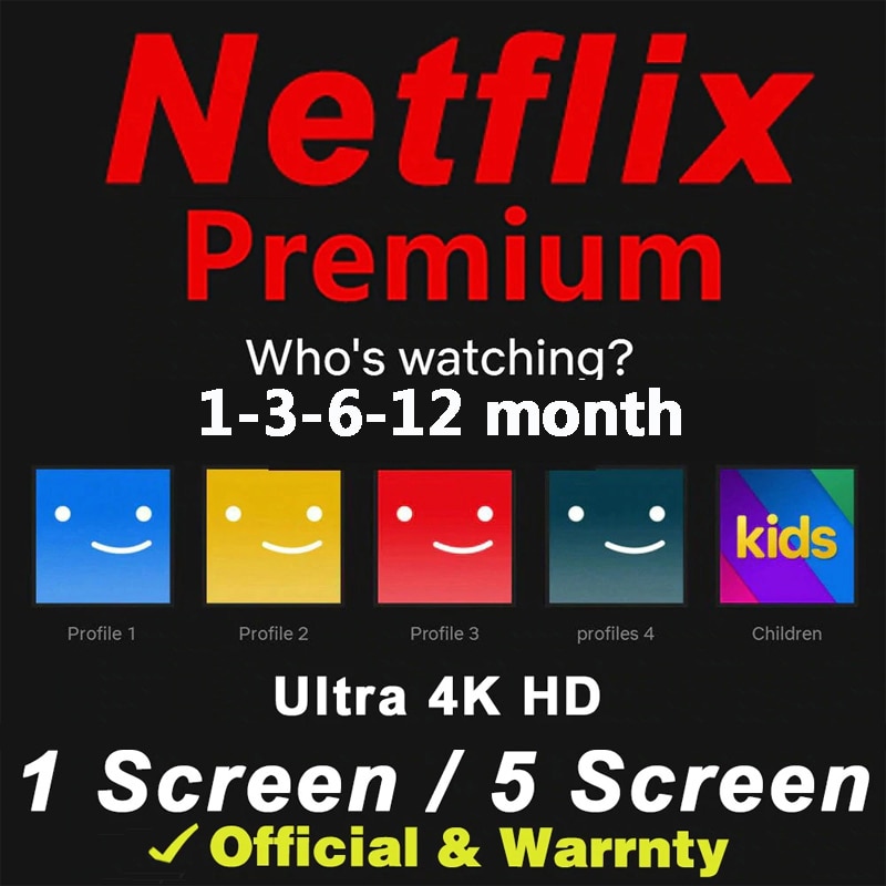 Premium Account Netflix