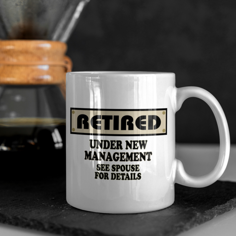 Retirement Mug For Retired Dad