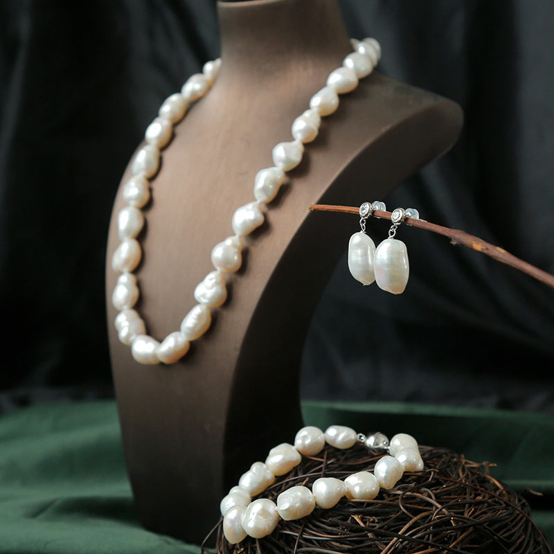 Sets of Natural Pearl Jewelry