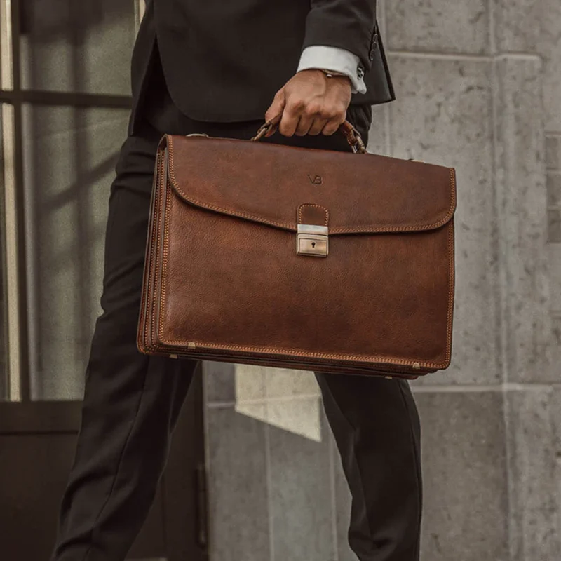 The Leather Briefcase