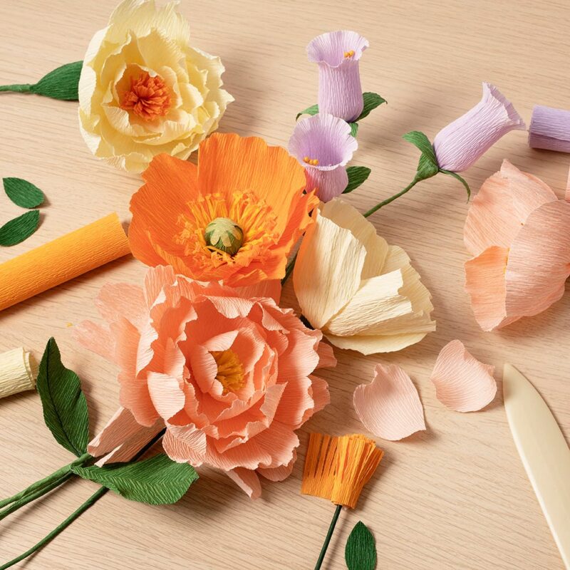 Flower Bouquet Made Of Paper