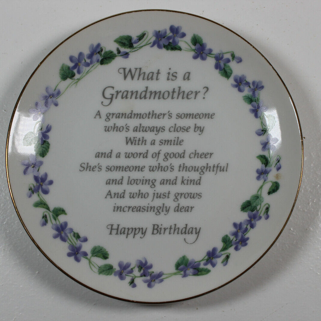 A Hand-Painted Plate