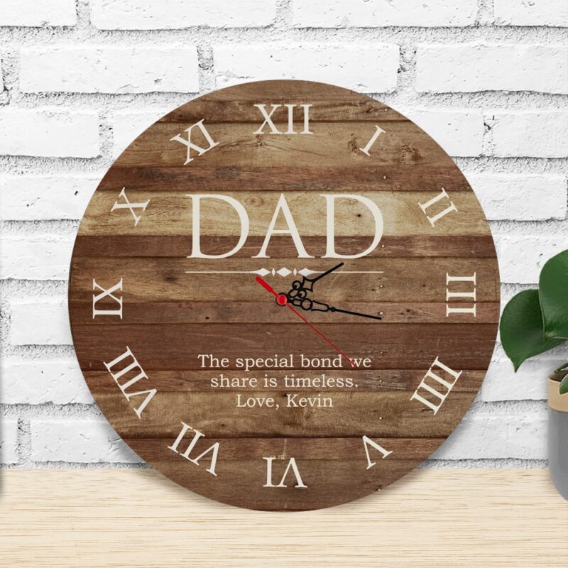 Customized Wall Clock for Dad