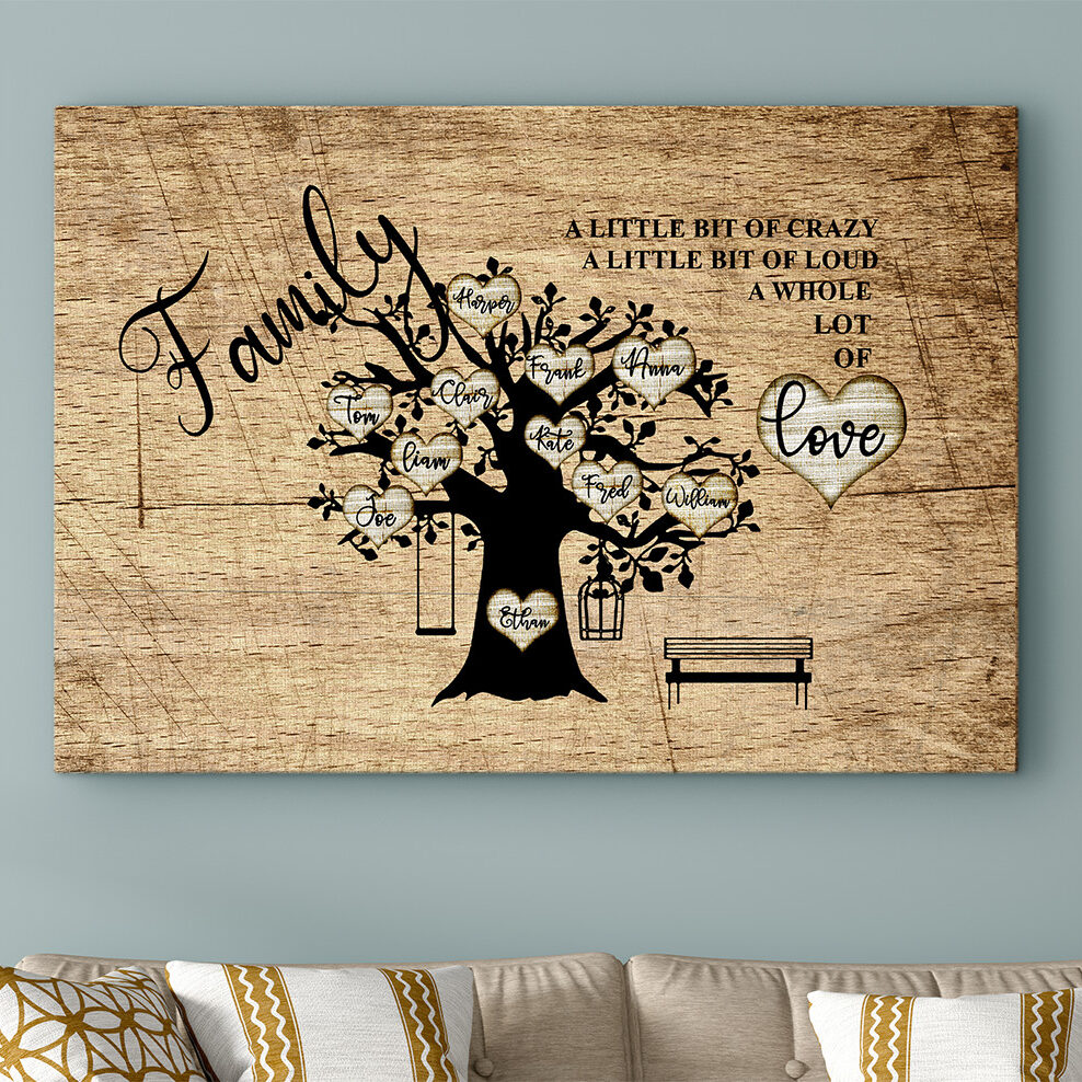 Family Tree Canvas Print