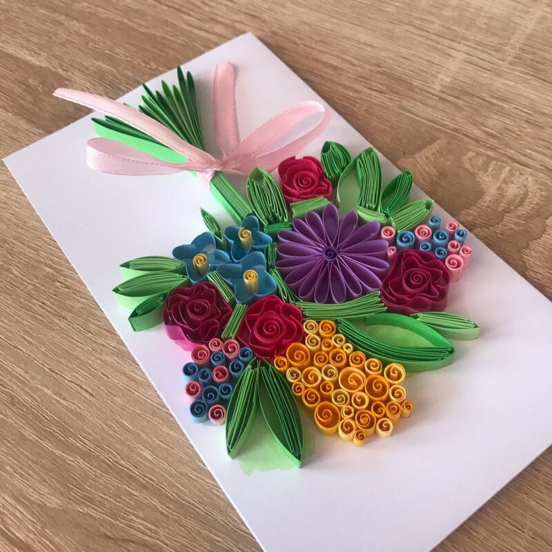 Grandma’s Garden Paper Flower Bouquet