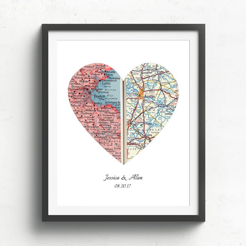  Personalized Map Print