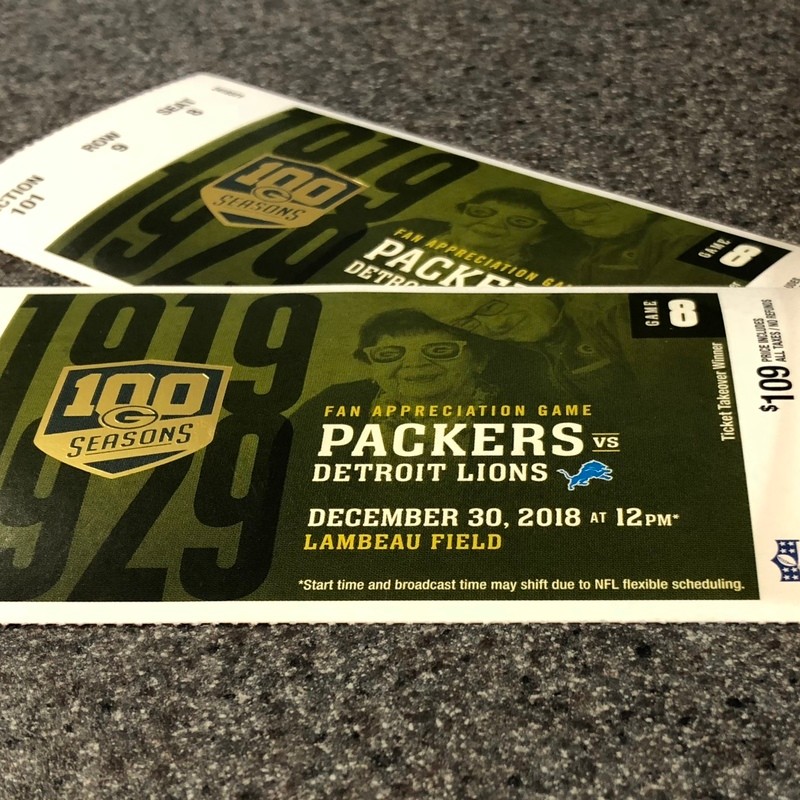 A Game Ticket 