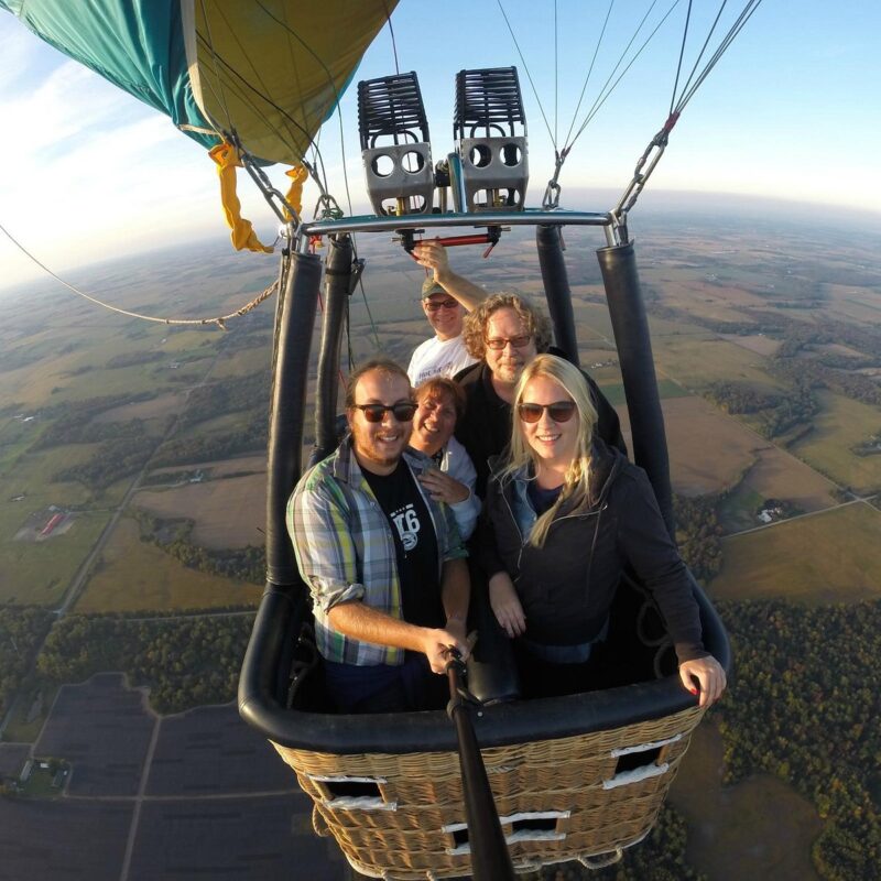A Hot Air Balloon Ride