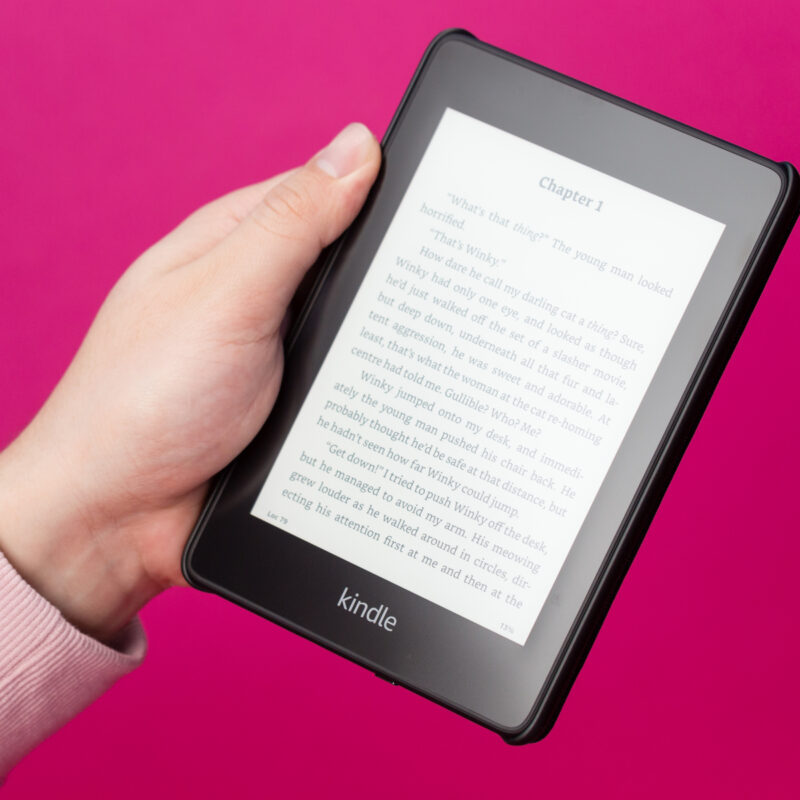 A Kindle Or E-reader