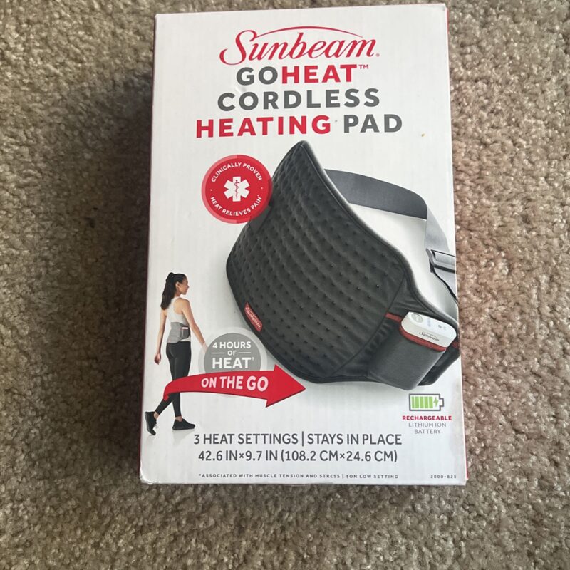 Cordless Rechargeable Heating Pad