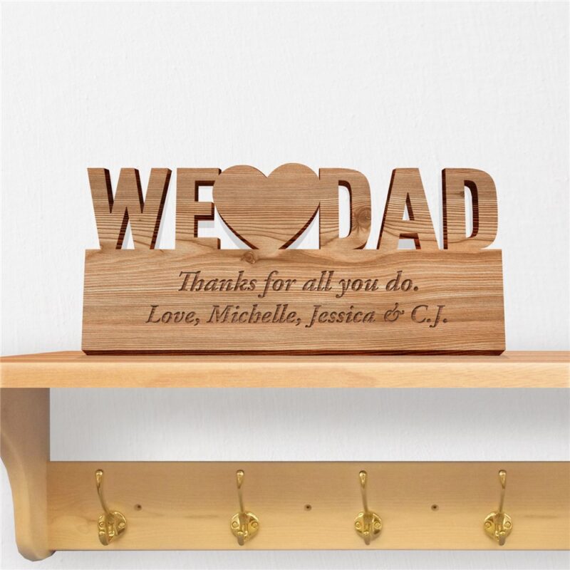 Dad Wooden Plaque