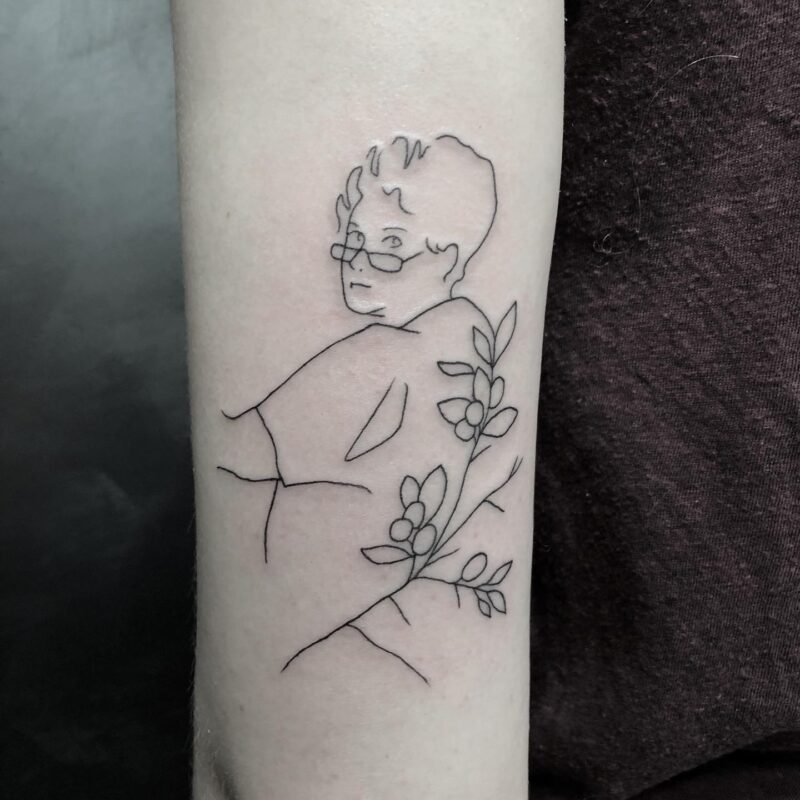 Grandma Memorial Tattoo