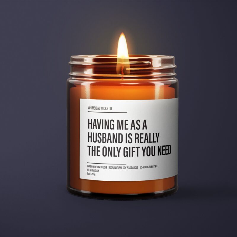 Funny Scented Candle
