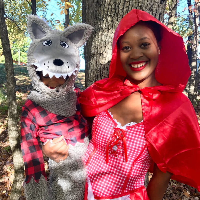 Red Riding Hood and Big Bad Wolf