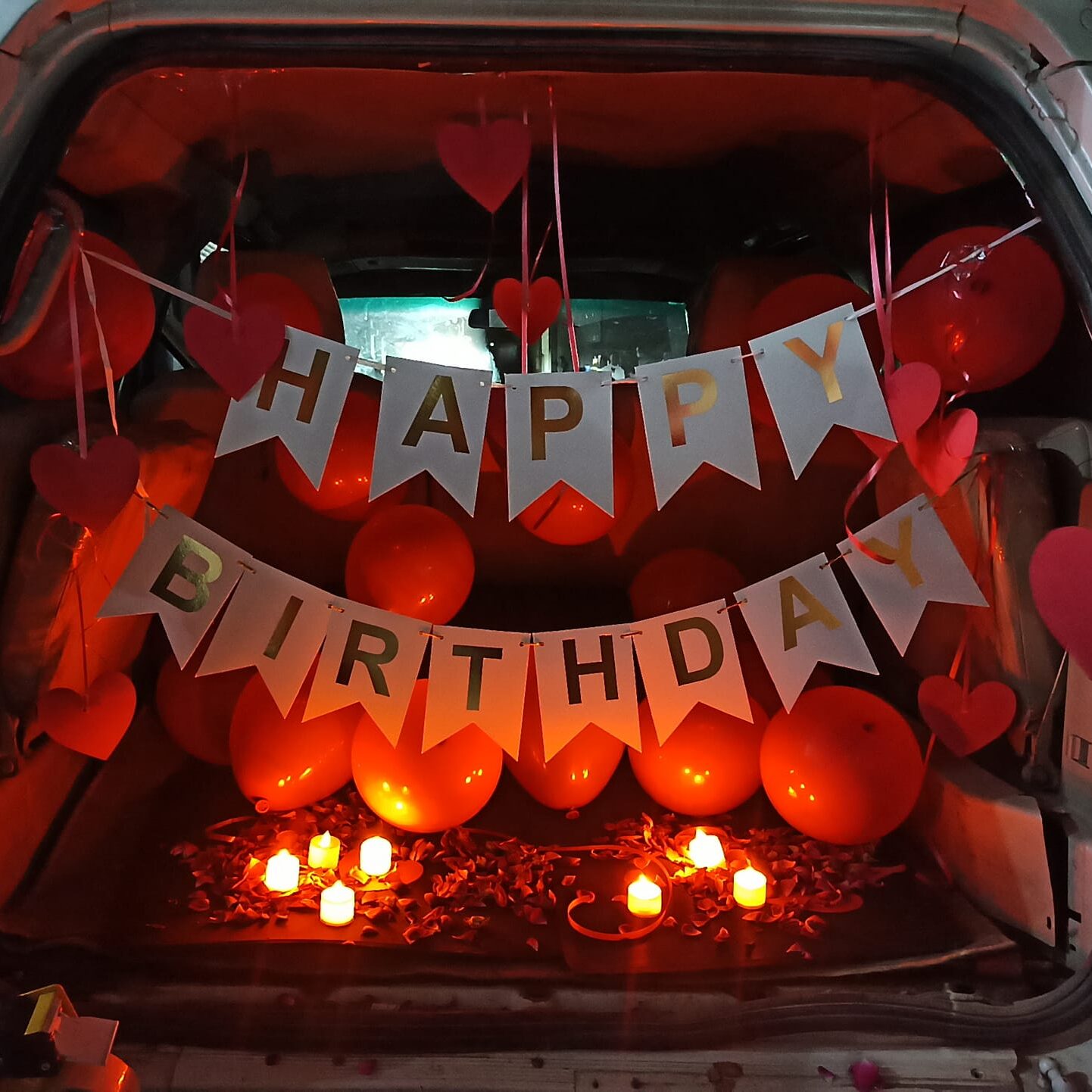 Car Decoration With Baloon