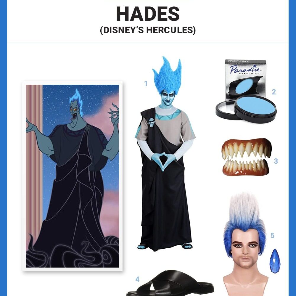 Hades (Disney hercules) costume