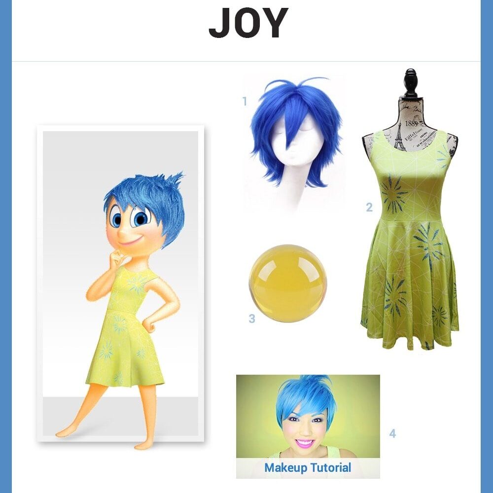 Joy from Inside out Costume