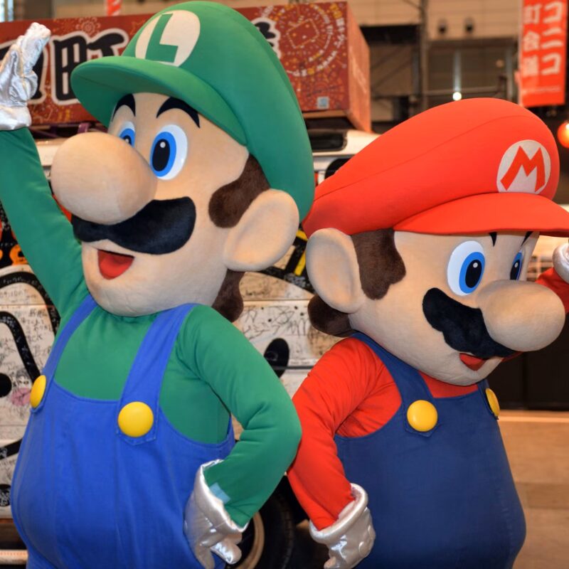 Mario and Luigi from Super Mario Brothers